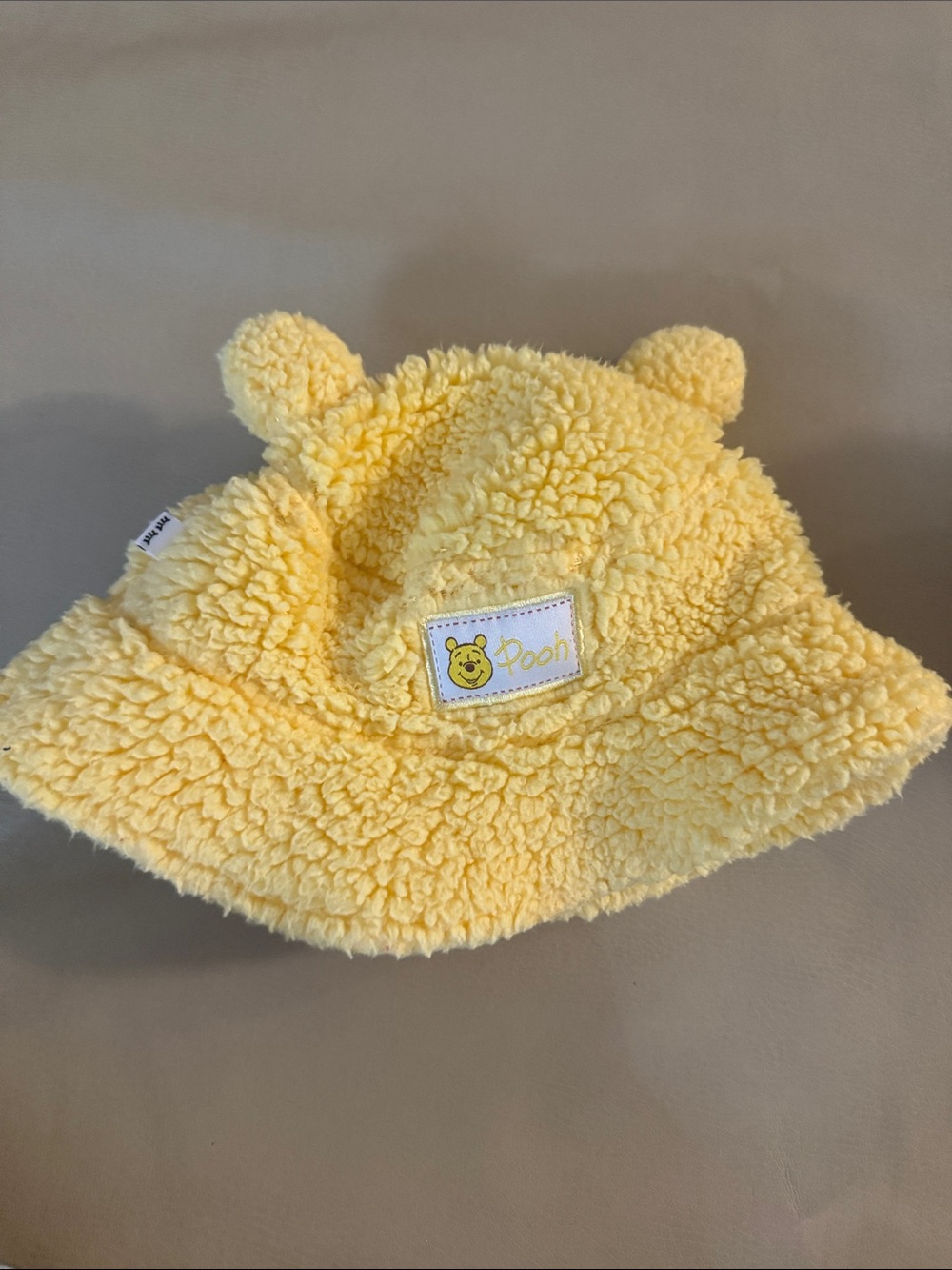 Little sleepies winnie the pooh sherpa bucket hat 12-24m